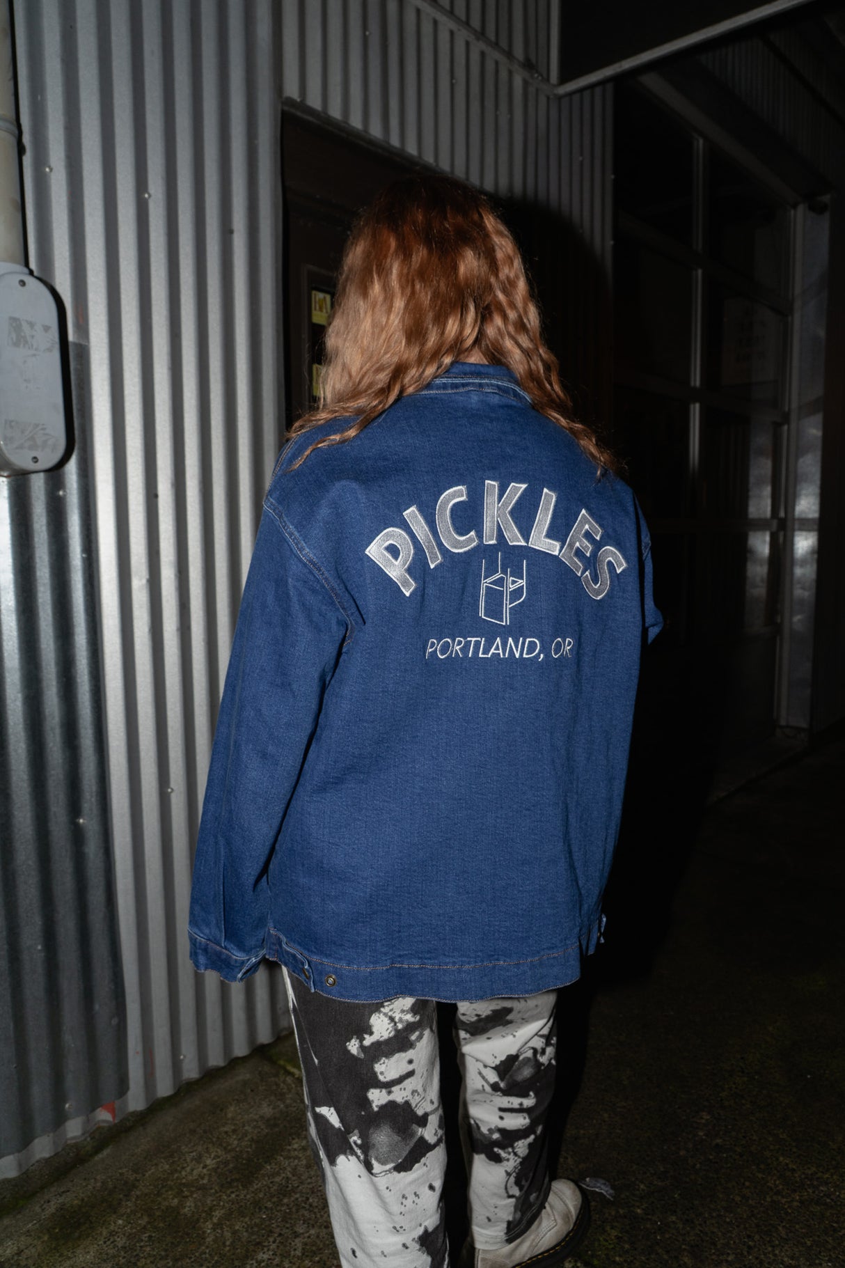 Official League x Portland Pickles Denim Jacket