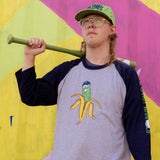 Official League presents The Dandy Warhols meet Dillon T Pickle 3/4th Baseball Tee