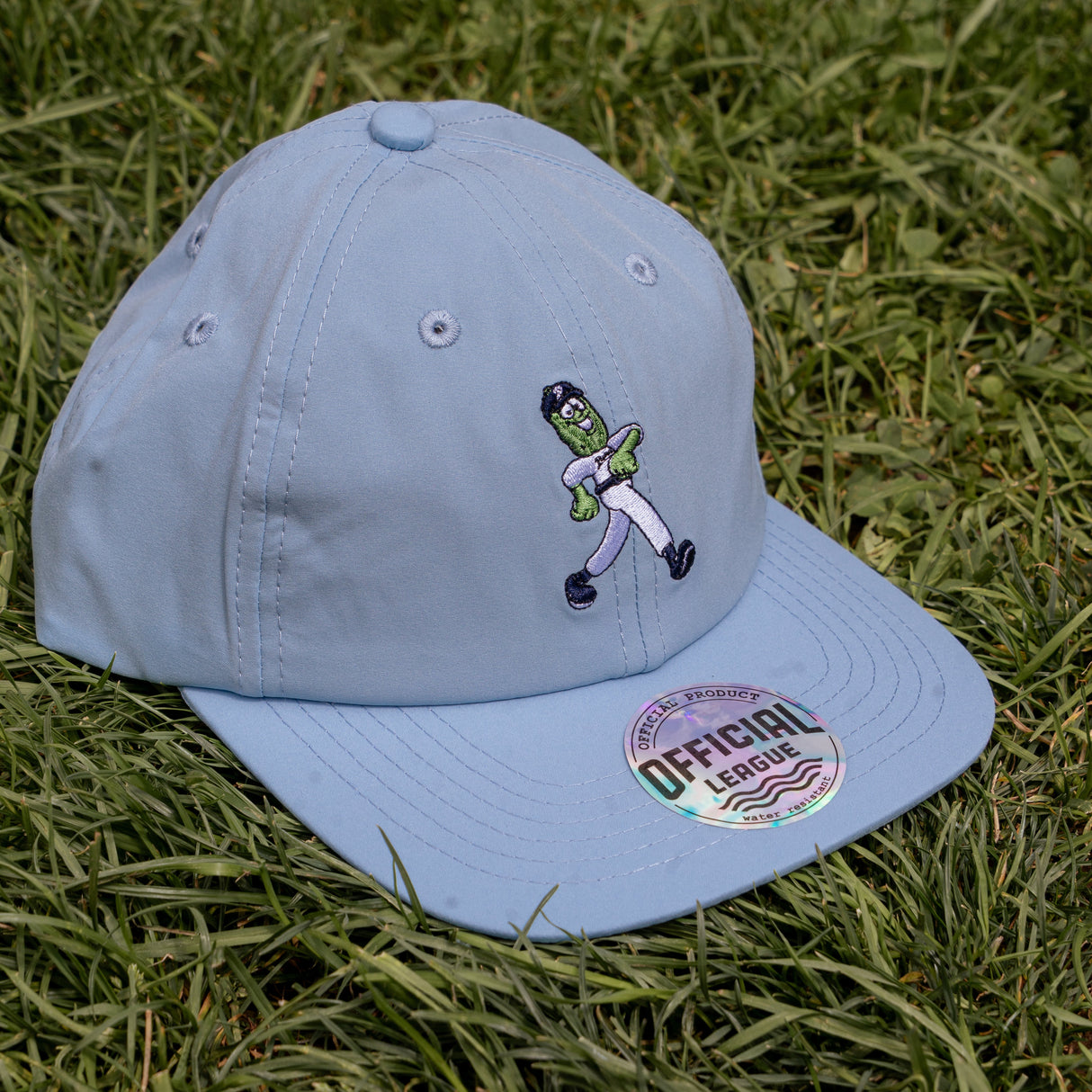 Official League x Portland Pickles Walking Dillon Baby Blue Youth Hat