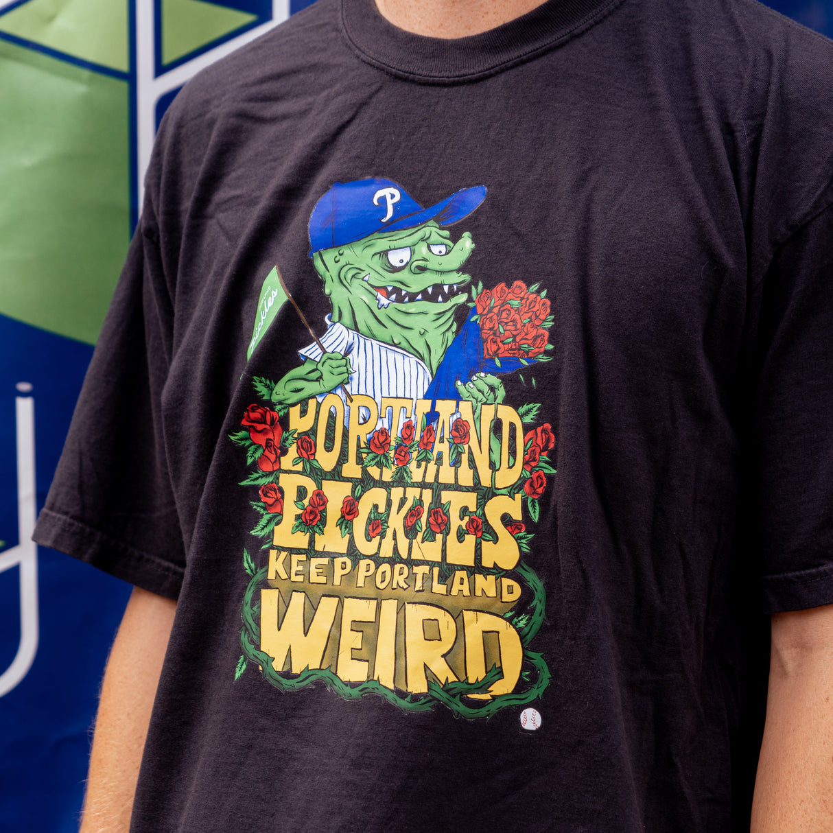 Portland Pickles presents Harrison Freeman's Keep Portland Weird Shirt