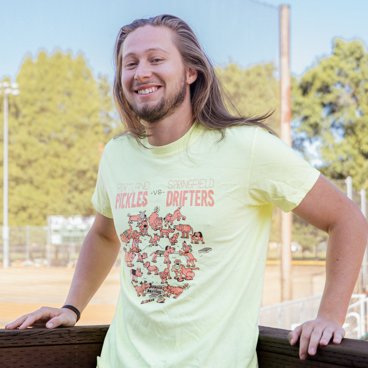 2025 Portland Pickles Artist Series T-Shirt July 22-24 Chris Koelling