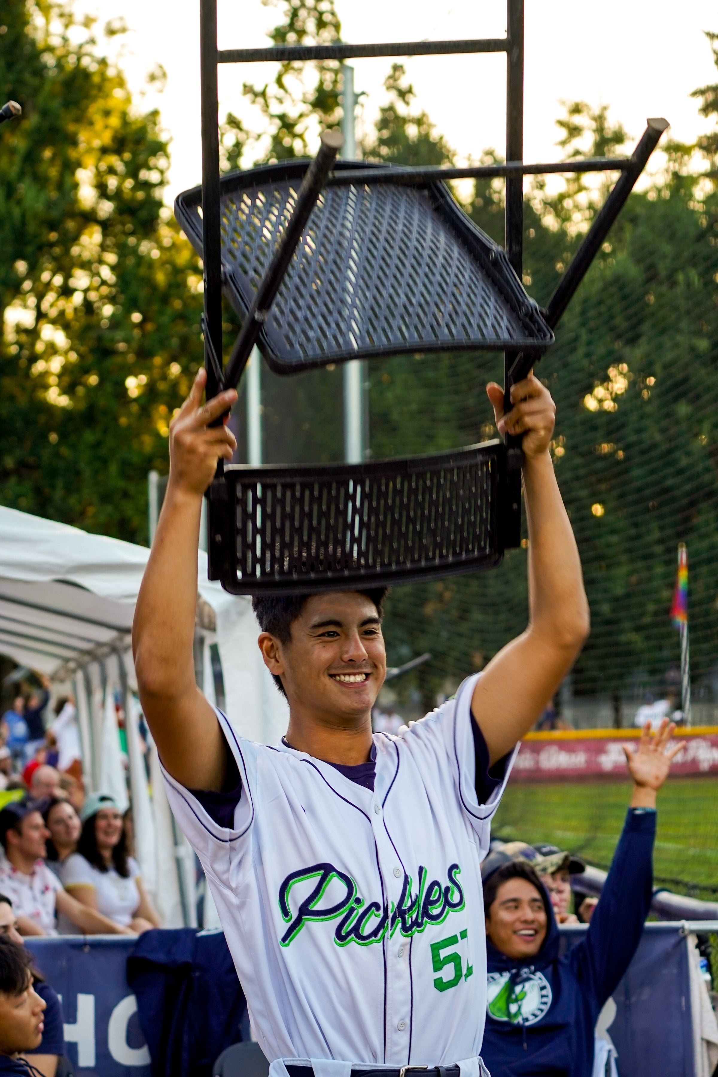 2023 GameWorn Official League Portland Pickles Home White Jersey