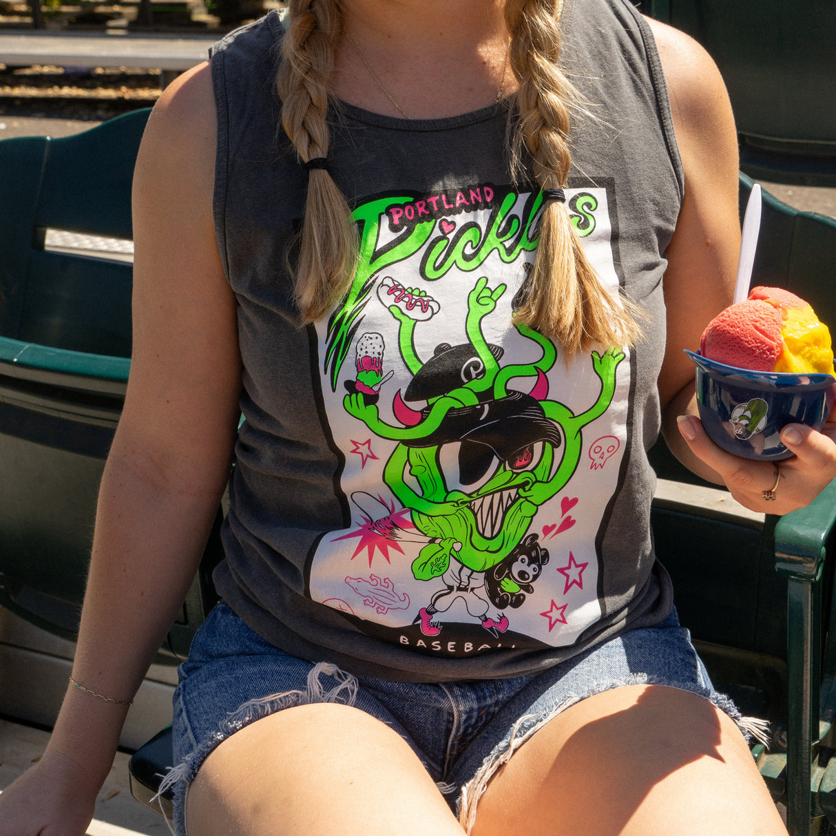 2025 Portland Pickles Artist Series T-Shirt July 1-3 Kate Murphy