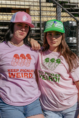 Official League x Portland Pickles Badge Pink Trucker Hat