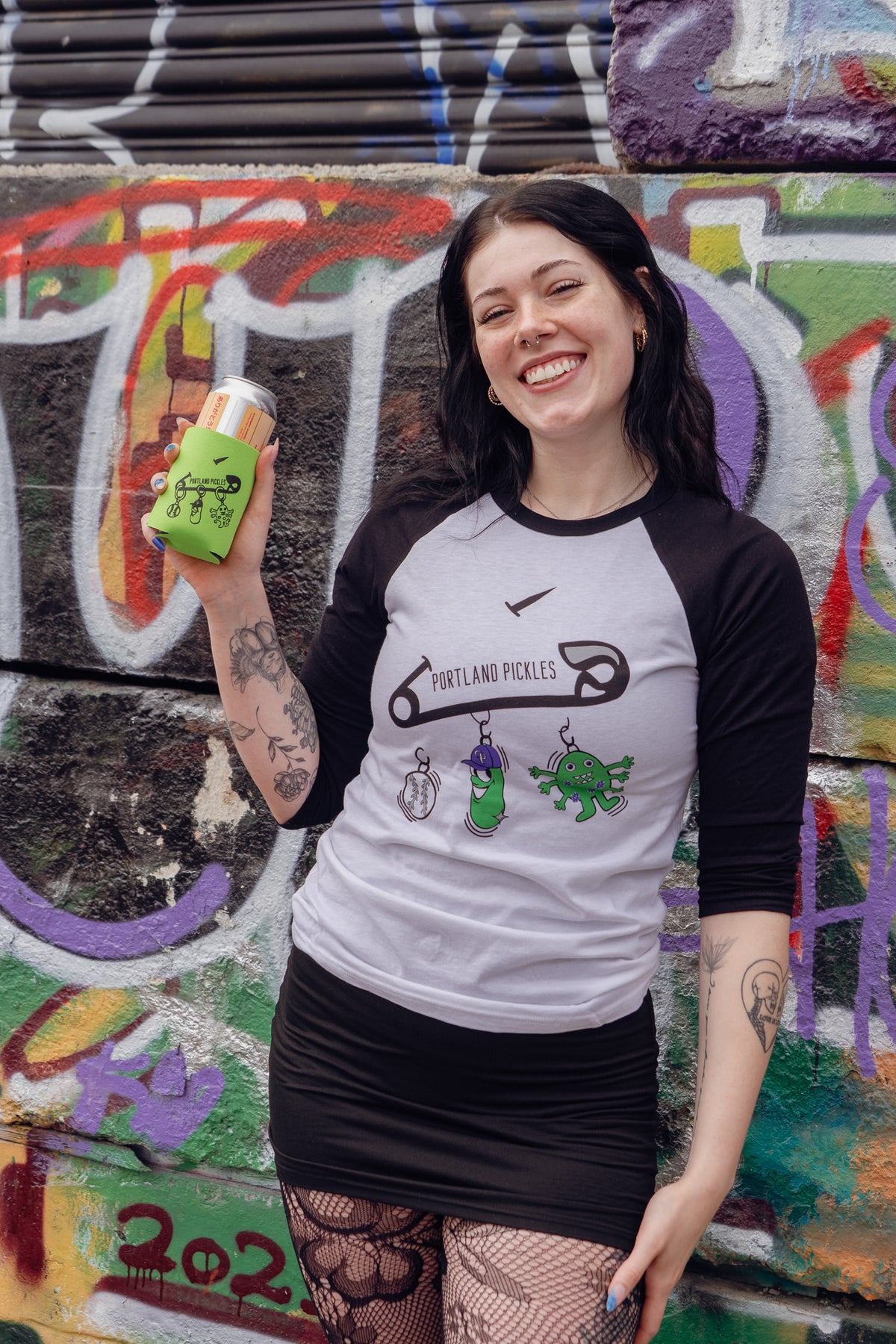 Artist Series Raglan - Leah