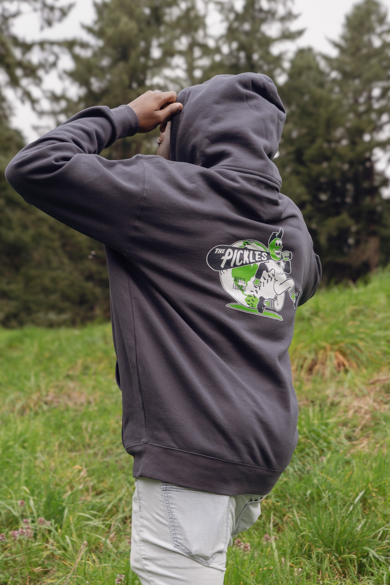 World Famous Hoodie - Slate Blue – Portland Pickles Baseball