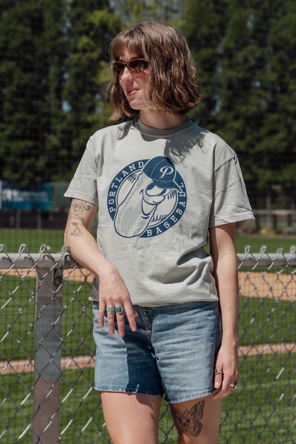 Pickles Badge Tee - Bay