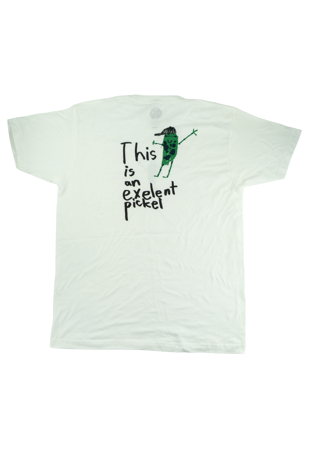 This is an Exelent Pickel White T-shirt