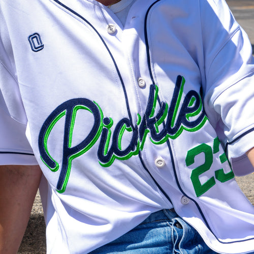 2023 Official League Portland Pickles White Home Jersey - Portland Pickles Baseball