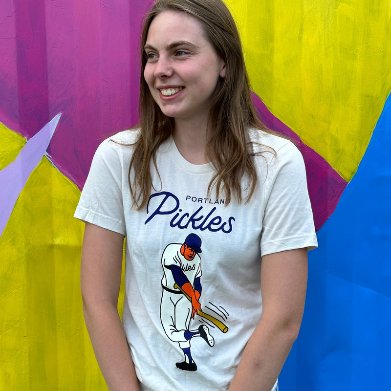 2023 June Artist Series Noah Chavkin T-Shirt (IN-PARK ONLY) - Portland Pickles Baseball