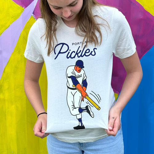 2023 June Artist Series Noah Chavkin T-Shirt (IN-PARK ONLY) - Portland Pickles Baseball