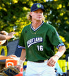 2023 Game-Worn Official League Portland Pickles Green Pullover Jersey - Portland Pickles Baseball
