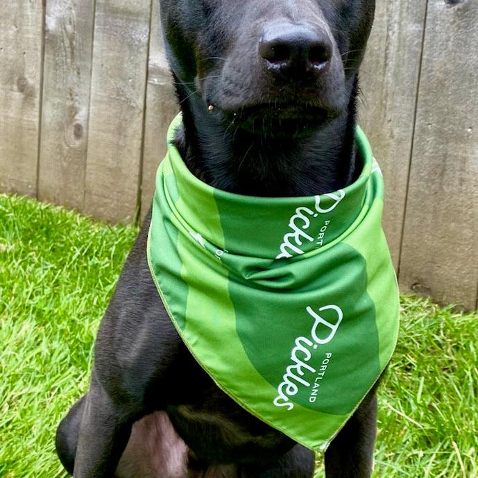 Portland Pickles Green Bandana