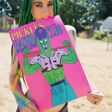 2025 Portland Pickles Artist Series Poster August 1-3 Neon Black Tiger