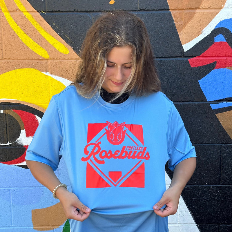 2023 Wild Wild West League Portland Rosebuds Player Gear - Portland Pickles Baseball