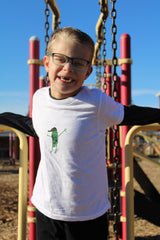 This is an Exelent Pickel White T-shirt