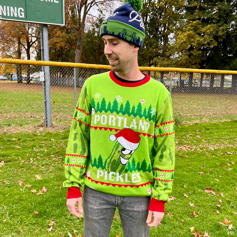 Portland Pickles Ugly Holiday Sweater