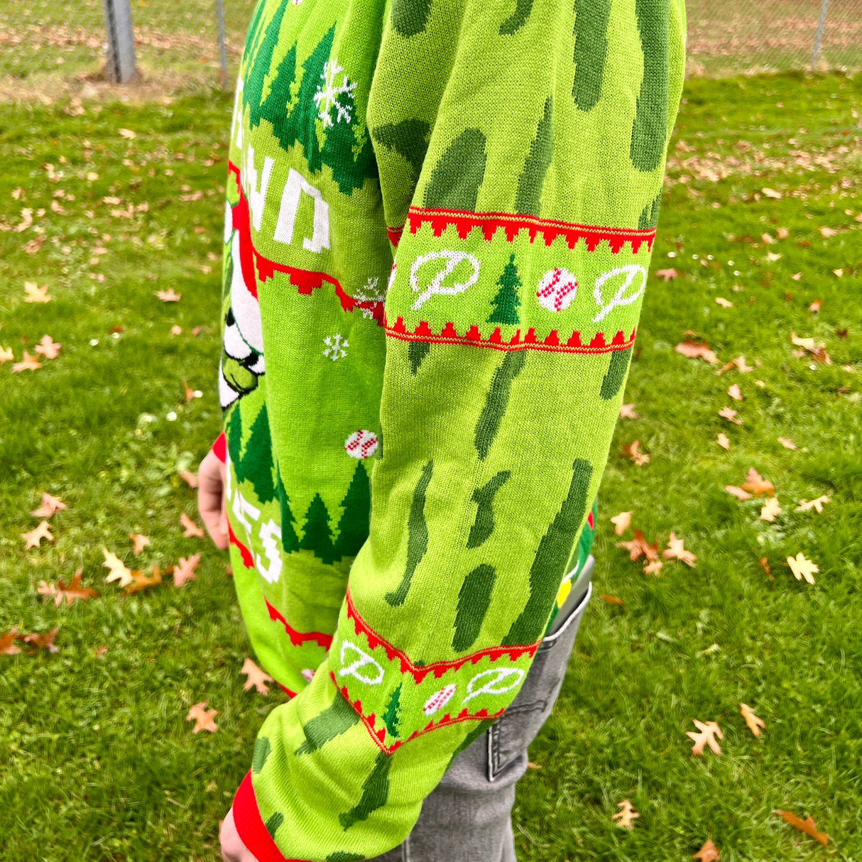 Portland Pickles Ugly Holiday Sweaters