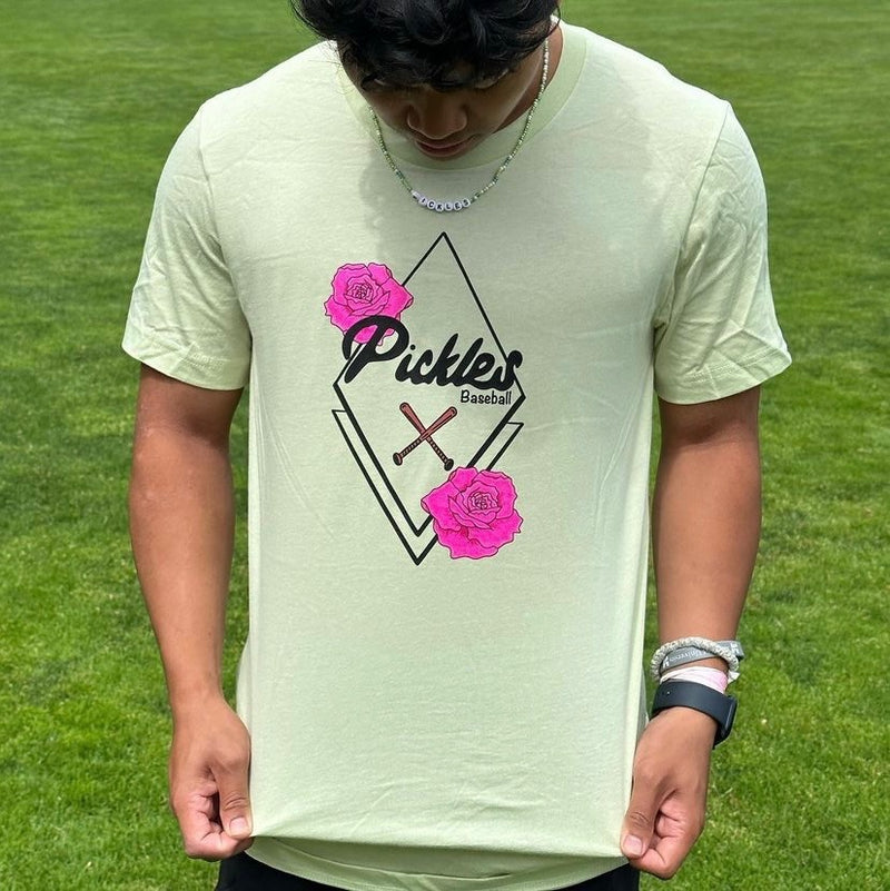 2023 June | Nataly Artist Portland Garcia T-Shirt Baseball Pickles Series