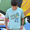 2023 July Artist Series Jed Adelman T-shirt - Portland Pickles Baseball
