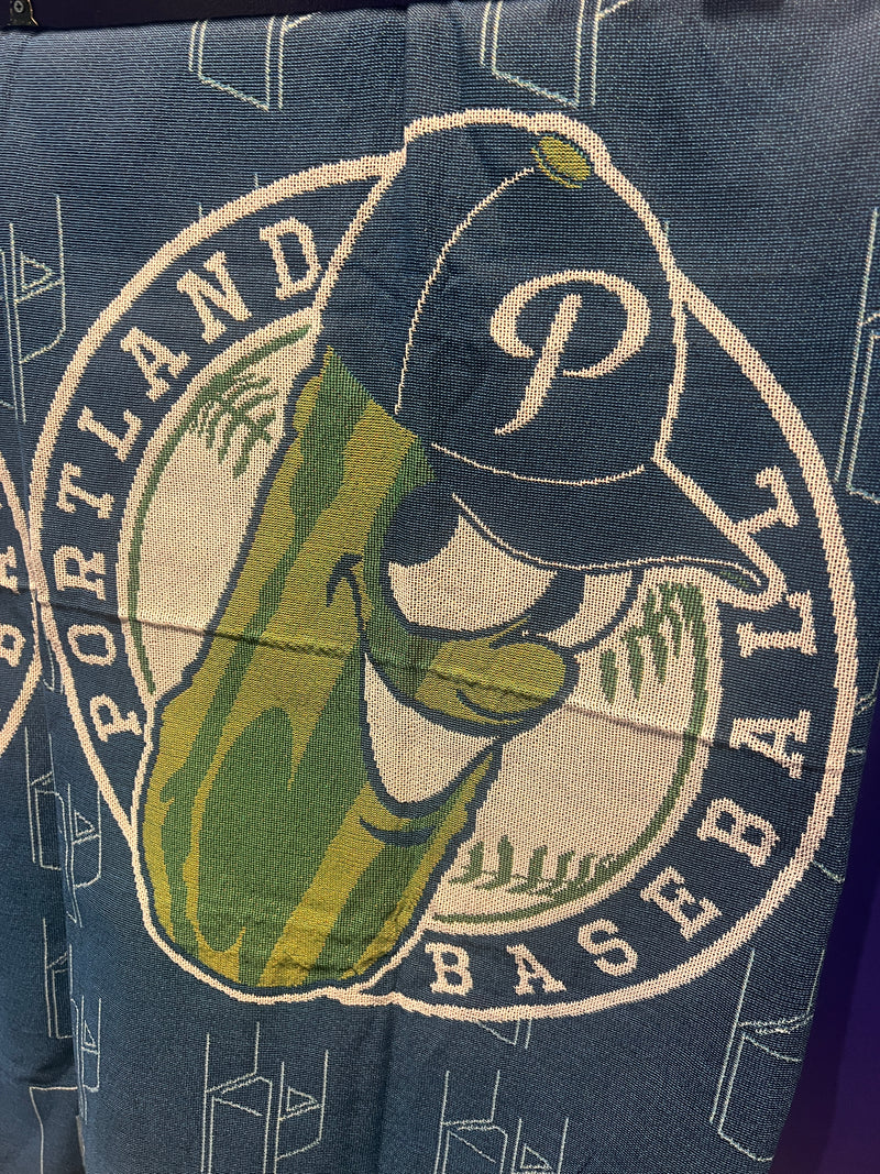 Portland Pickles Woven Blanket