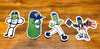 Dillon Sticker Pack - Portland Pickles Baseball