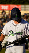 2023 Game-Worn Official League Portland Pickles Home White Jersey - Portland Pickles Baseball
