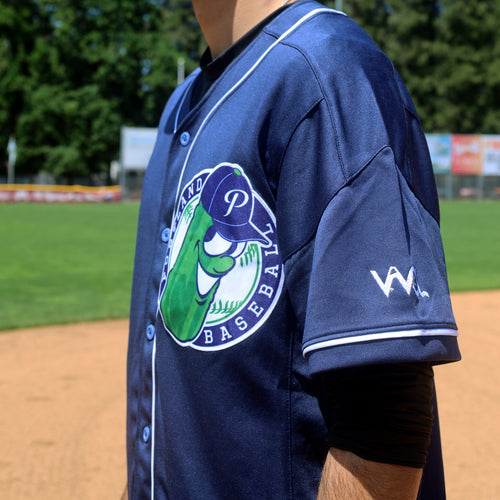 2023 Portland Pickles Navy City Connect Jersey - Portland Pickles Baseball