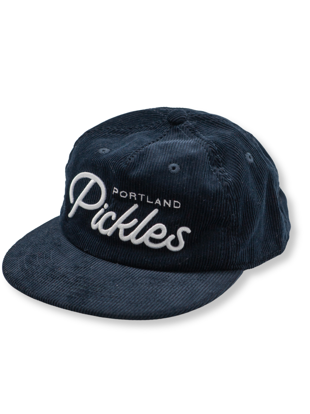 Official League x Pickles Script Corduroy Hat Navy – Portland