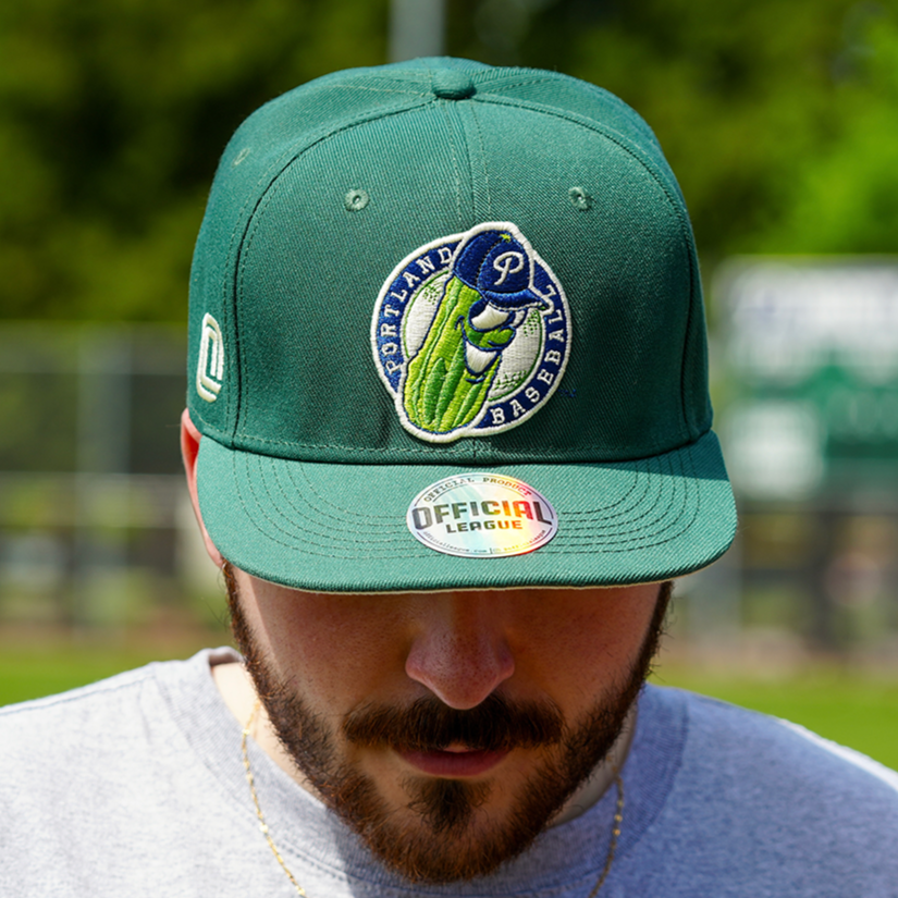 Official League Portland Pickles PDX Fitted Hat
