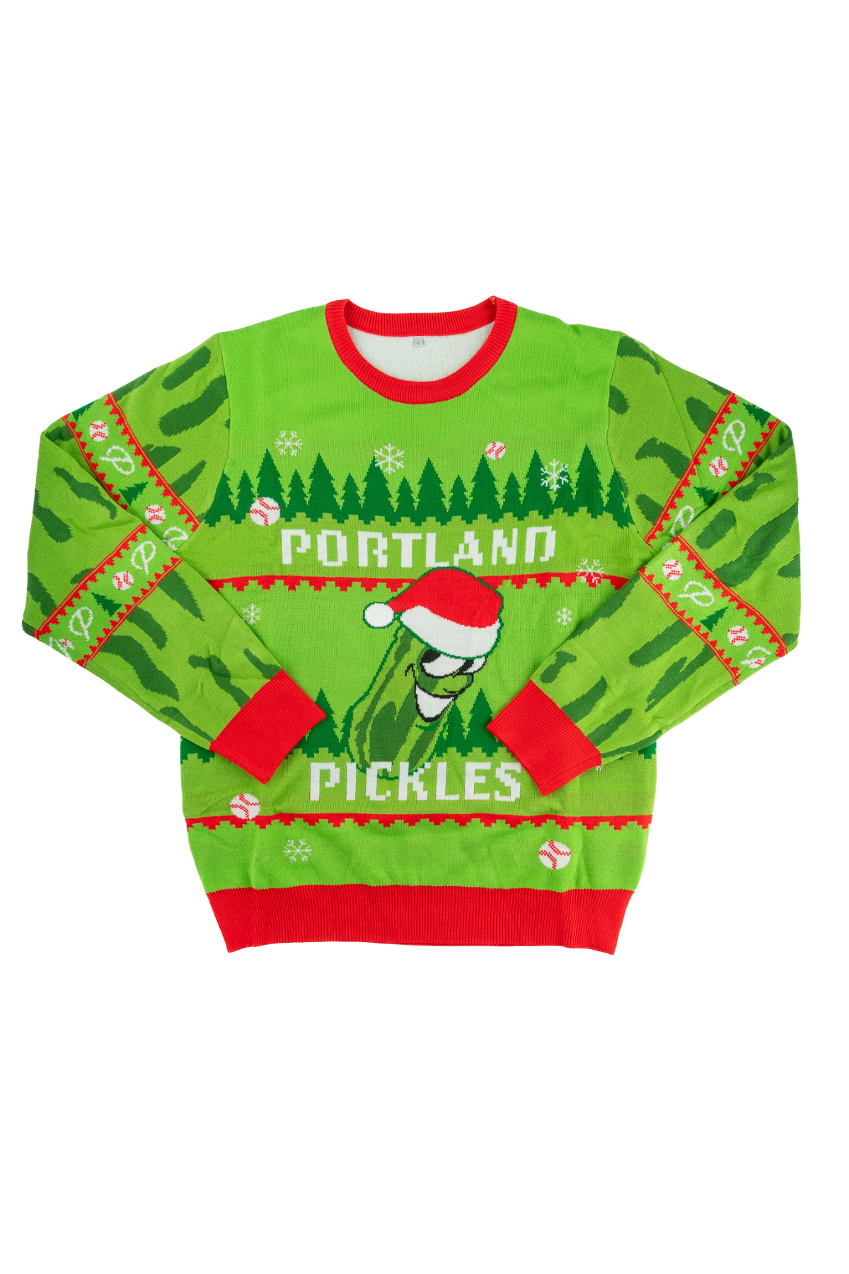 Portland Pickles Ugly Holiday Sweaters