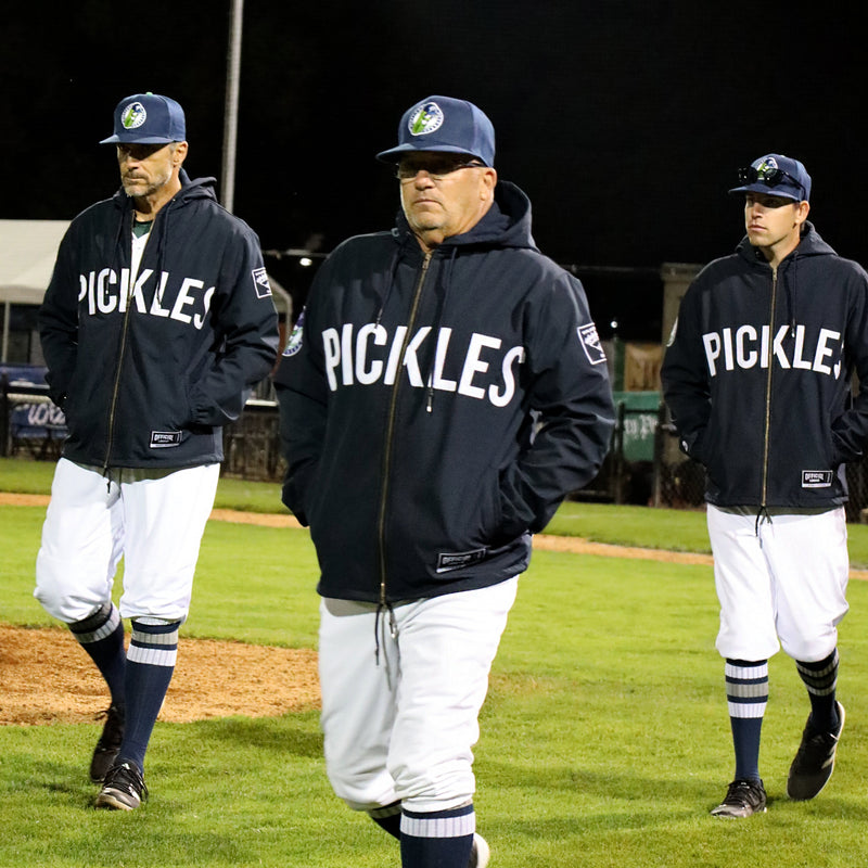 Official League Portland Pickles On-Field Club Rain Jacket - Portland Pickles Baseball
