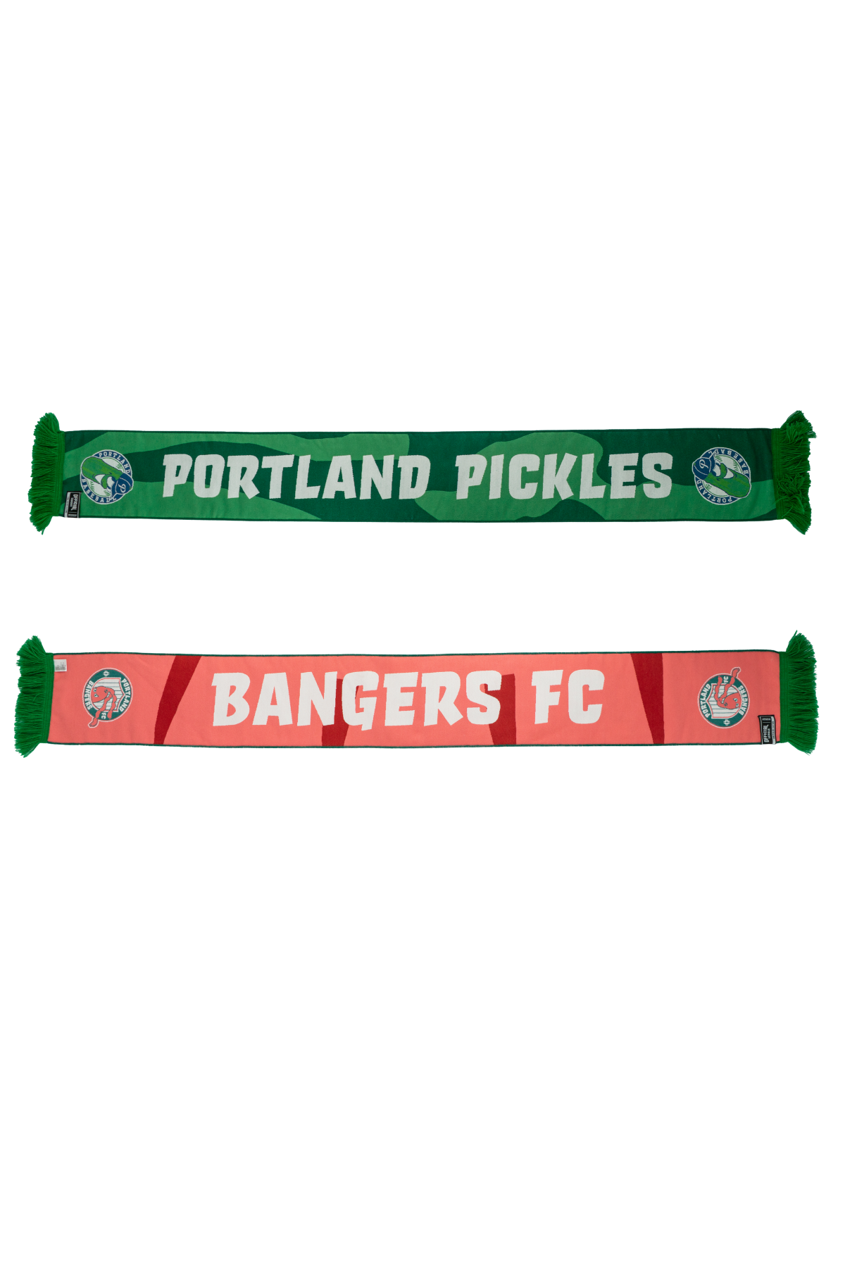 Official League Portland Pickles x Portland Bangers Collab Scarf