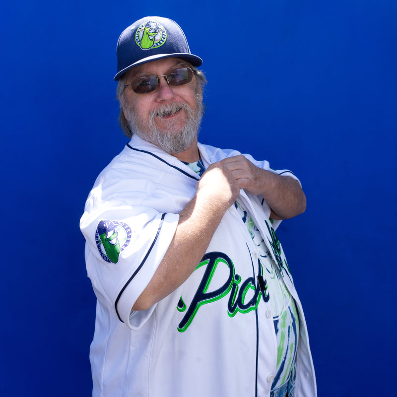 2023 Official League Portland Pickles White Home Jersey - Portland Pickles Baseball