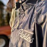 Official League x Portland Pickles Navy Parachute Jacket - Portland Pickles Baseball