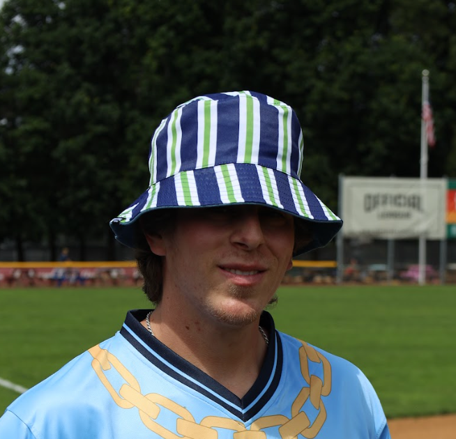 Official League x Portland Pickles Denim Reversible Bucket Hat