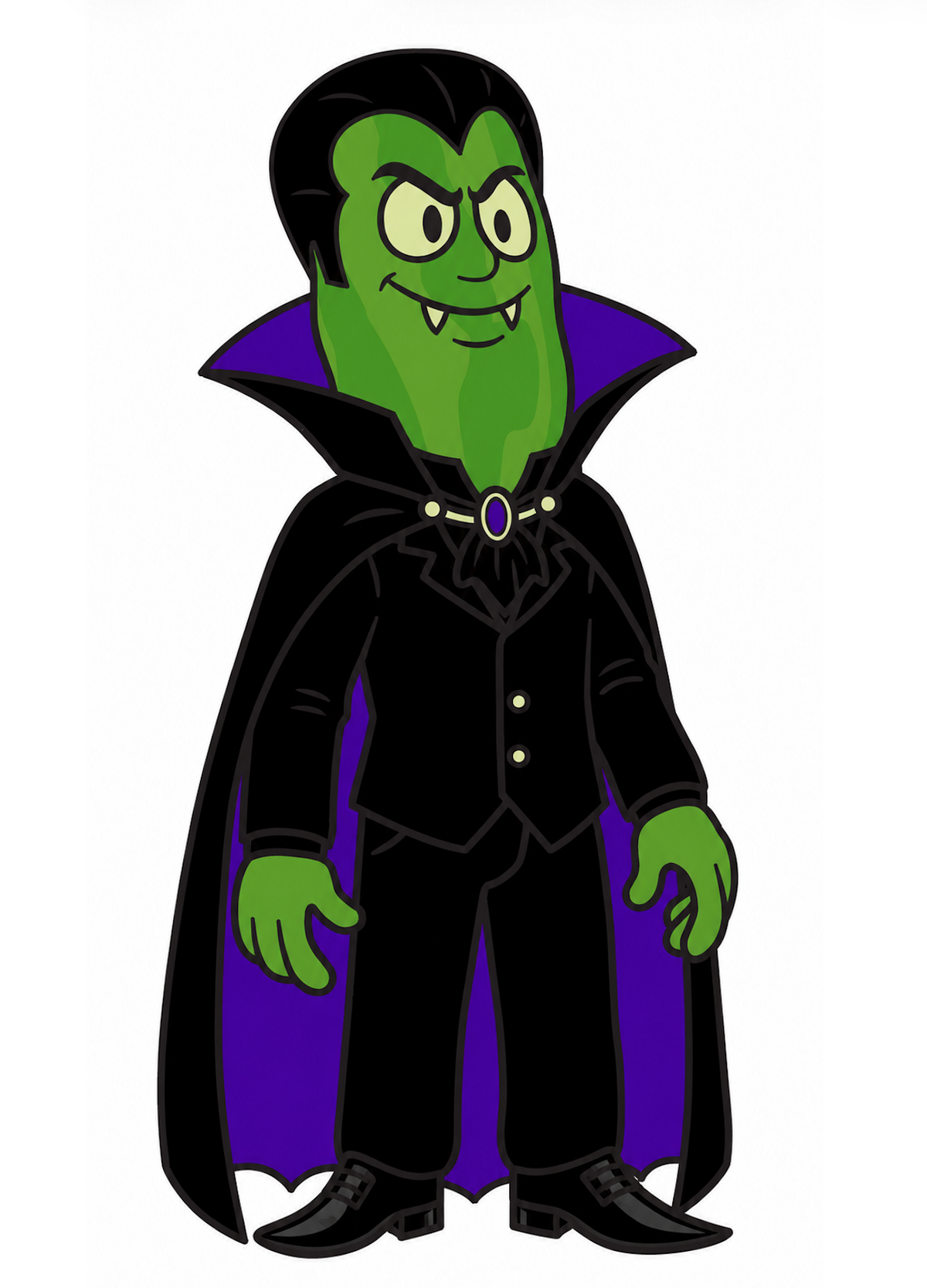 Dillon T. Pickle Halloween Sticker