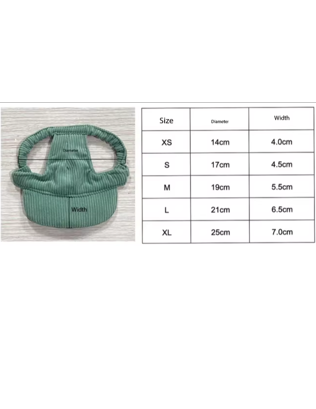 Pickles Script Dog Hat