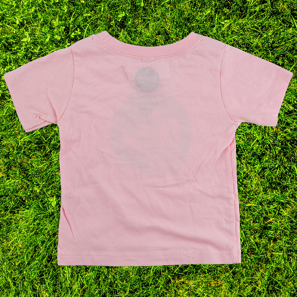 Pickles Badge Baby T-Shirt Pink