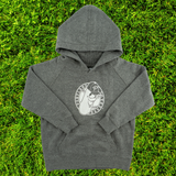 Pickles Badge Raglan Toddler Hoodie Grey
