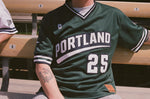 2025 Official League x Portland Pickles Youth Champion Greens Jersey