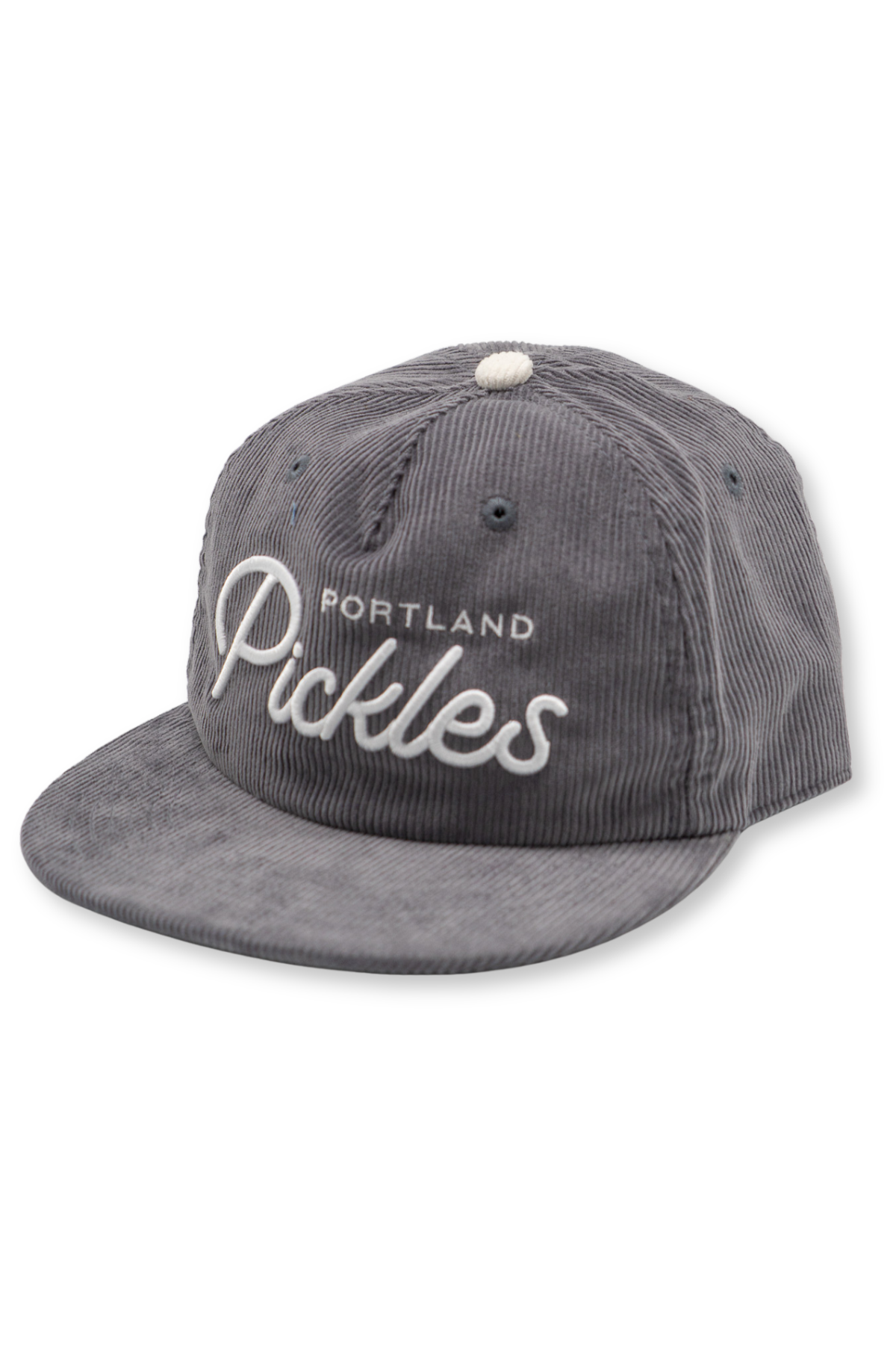 Official League x Pickles Script Corduroy Hat Grey – Portland