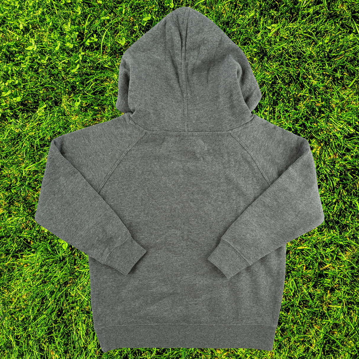 Pickles Badge Raglan Toddler Hoodie Grey