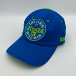 Official League The Grin Will Win 2024 Dillon for President Dad Hat - Portland Pickles Baseball