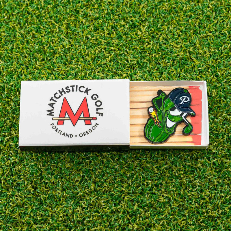 Matchstick Golf Dillon Ball Marker - Portland Pickles Baseball