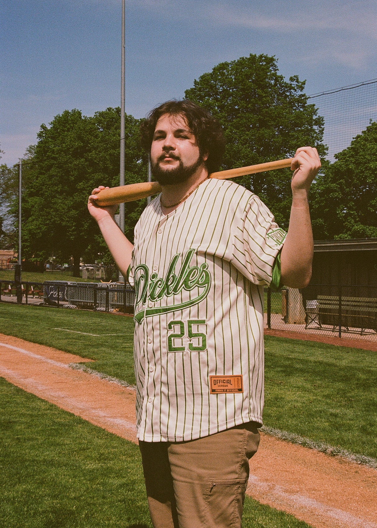 2025 Official League x Portland Pickles Youth  Stumptown Stitch Jersey