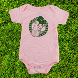 Pickles Badge Onesie Pink