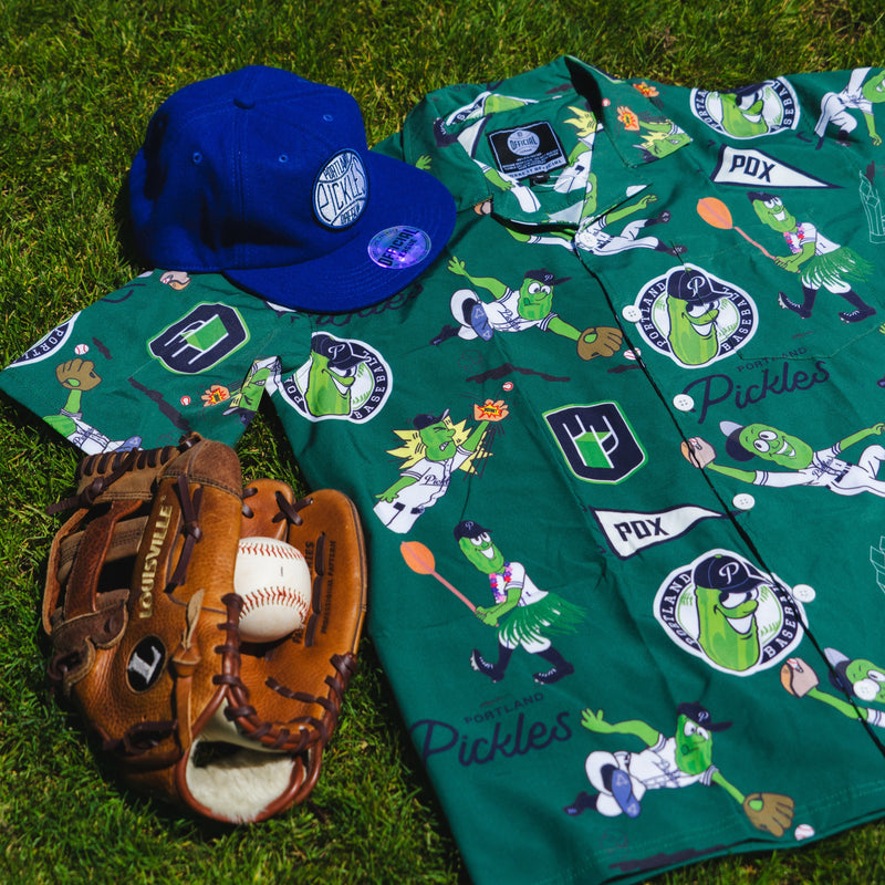 Official League x Portland Pickles Dillon's 2025 Hawaiian Shirt