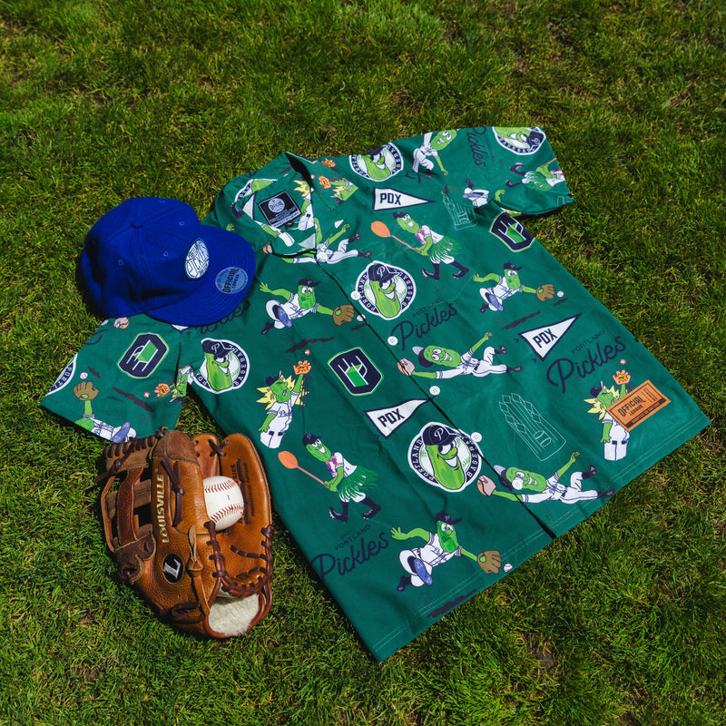 Official League x Portland Pickles Dillon's 2025 Hawaiian Shirt