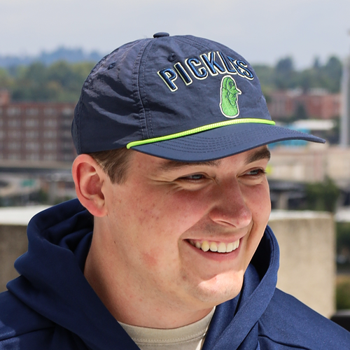 Official League Portland Pickles Walker Stadium Prestige Nylon Snapback - Portland Pickles Baseball